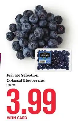 Mariano's Private Selection Colossal Blueberries offer