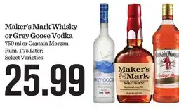 Mariano's Maker's Mark Whisky or Grey Goose Vodka offer