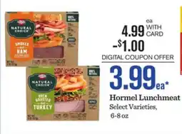 Mariano's Hormel Lunchmeat offer