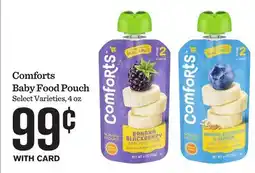 Mariano's Comforts Baby Food Pouch offer