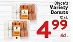 Rio Valley Market Clyde's Variety Donuts offer