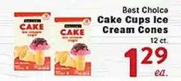 Rio Valley Market Best Choice Cake Cups Ice Cream Cones offer