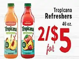 Rio Valley Market Tropicana Refreshers offer