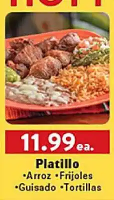 Rio Valley Market Platillo offer
