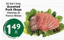 Rio Valley Market US Gov't Insp. Assorted Pork Chops offer