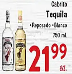 Rio Valley Market Cabrillo Tequila offer