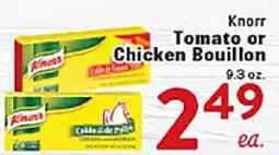 Rio Valley Market Knorr Tomato or Chicken Bouillon offer