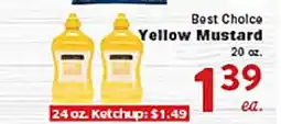 Rio Valley Market Best Choice Yellow Mustard offer
