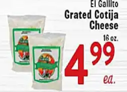 Rio Valley Market El Gallito Grated Cotija Cheese offer