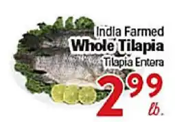 Rio Valley Market India Farmed Whole Tilapia offer