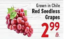 Rio Valley Market Red Seedless Grapes offer