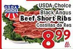 Rio Valley Market USDA Choice Black Angus Beef Short Ribs offer