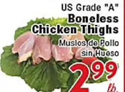 Rio Valley Market US Grade A Boneless Chicken Thighs offer