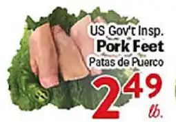 Rio Valley Market US Gov't Insp. Pork Feet offer