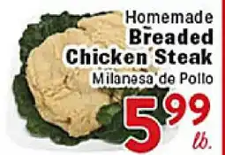 Rio Valley Market Homemade Breaded Chicken Steak offer
