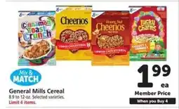 Safeway General Mills Cereal offer