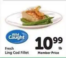 Safeway Fresh Ling Cod Fillet offer