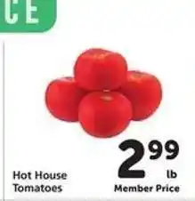 Safeway Hot House Tomatoes offer
