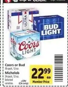 Safeway Coors or Bud offer