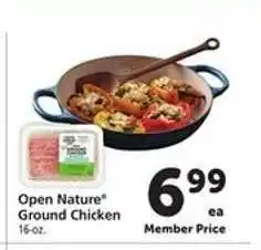 Safeway Open Nature Ground Chicken offer