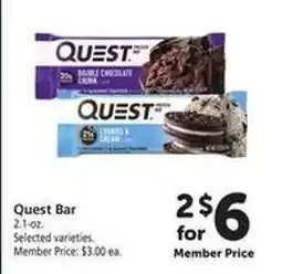Safeway Quest Bar offer