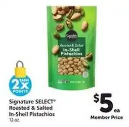 Safeway Signature SELECT Roasted & Salted In-Shell Pistachios offer