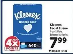 Safeway Kleenex Facial Tissue offer