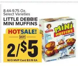 Food Lion Little Debbie Mini Muffins offer