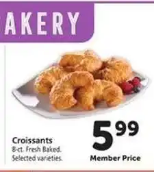 Safeway Croissants offer