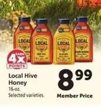 Safeway Local Hive Honey offer