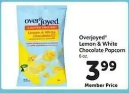 Safeway Overjoyed Lemon & White Chocolate Popcorn offer
