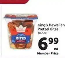 Safeway King’s Hawaiian pretzel bites offer