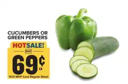 Food Lion Cucumbers or Green Peppers offer