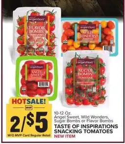 Food Lion TASTE OF INSPIRATIONS SNACKING TOMATOES offer