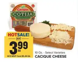 Food Lion Cacique Cheese offer