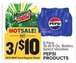 Food Lion Pepsi Products offer