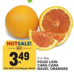 Food Lion FOOD LION CARA CARA NAVEL ORANGES offer