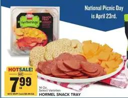 Food Lion Hormel Snack Tray offer