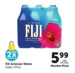Safeway FIJI Artesian Water offer