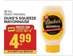 Food Lion Duke's Squeeze Mayonnaise offer