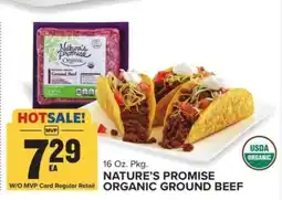 Food Lion Nature's Promise Organic Ground Beef offer