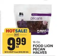 Food Lion FOOD LION PECAN HALVES offer