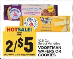 Food Lion VOORTMAN WAFERS OR COOKIES offer