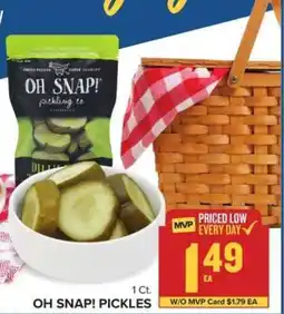 Food Lion Oh Snap! Pickles offer