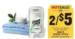 Food Lion MEN'S SPEED STICK offer