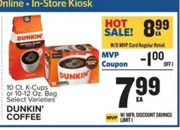 Food Lion Dunkin' Coffee offer