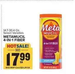 Food Lion Metamucil 4-in-1 Fiber offer