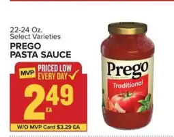 Food Lion Prego Pasta Sauce offer