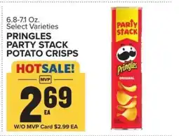 Food Lion Pringles Party Stack Potato Crisps offer