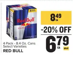 Food Lion Red Bull offer